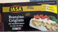 Branzino Grigliato del mediterraneo in olio di oliva