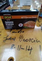 Salmone Grigliato in olio di oliva