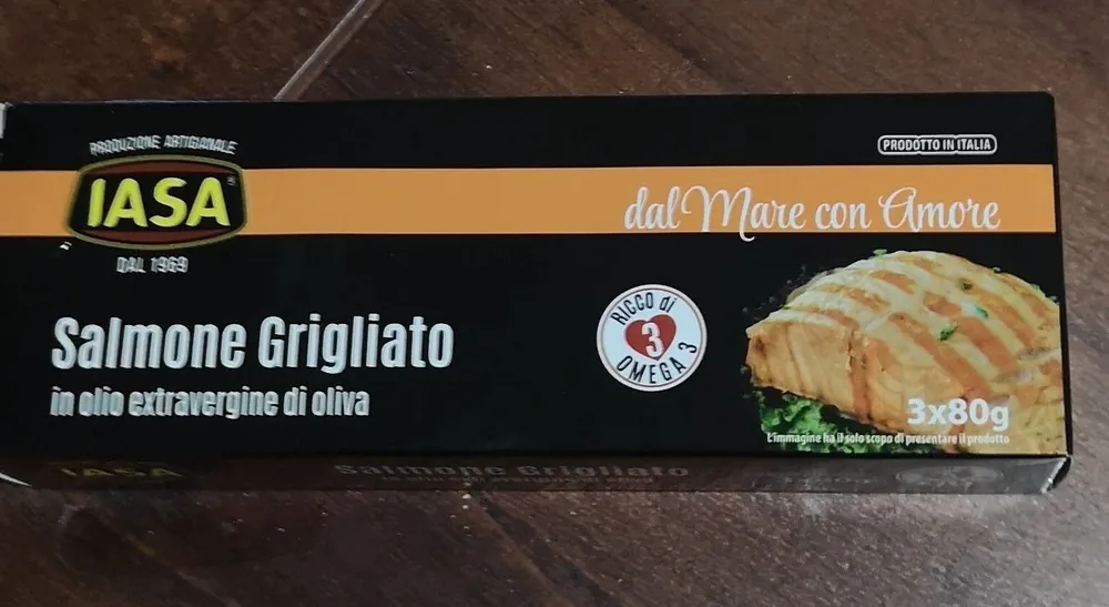 Salmone grigliato