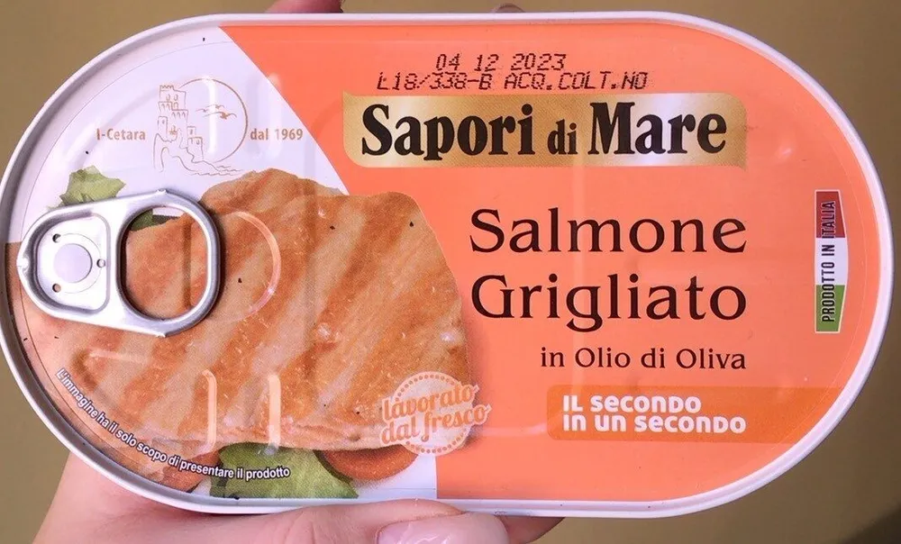 Salmone grigliato in Olio di Oliva