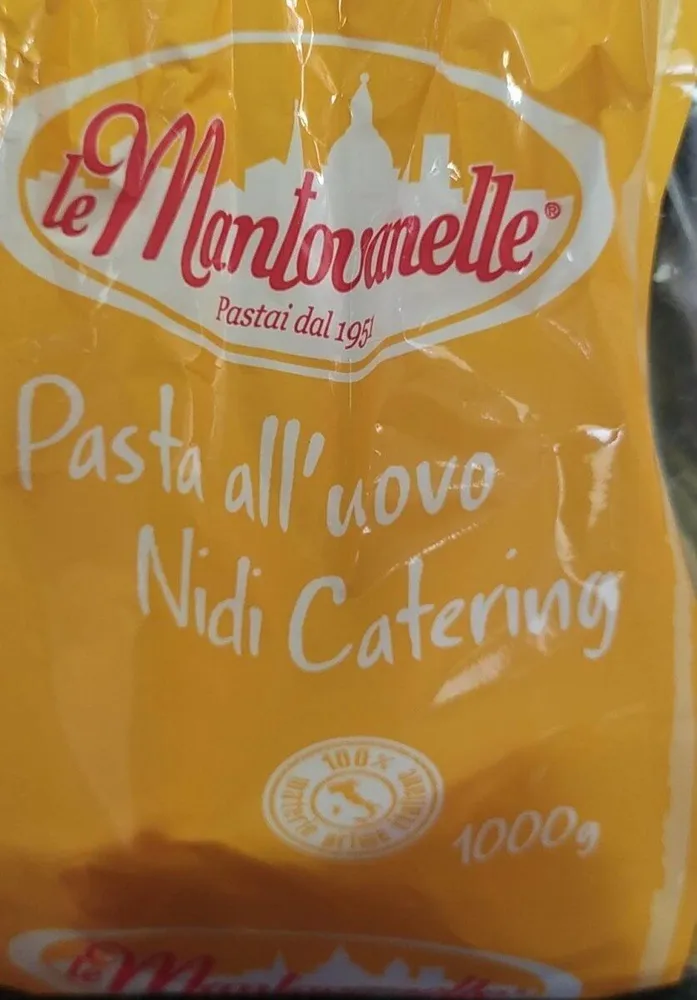 Pasta all'uovo Nidi Catering