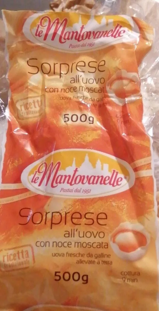 Sorprese all'uovo con noce moscata