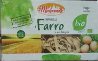 Pappardelle di Farro e uova biologiche