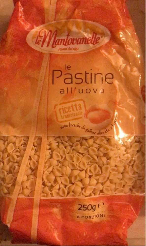 Pastine all’uovo