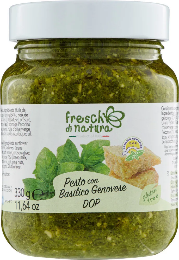 Pesto con basilic genovese