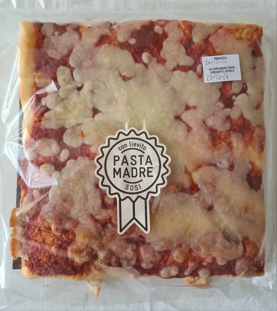 Pizza Margherita con Pasta Madre