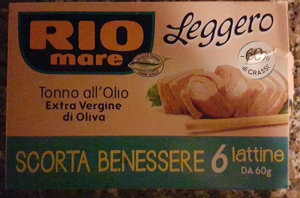 Tonno leggero rio mare