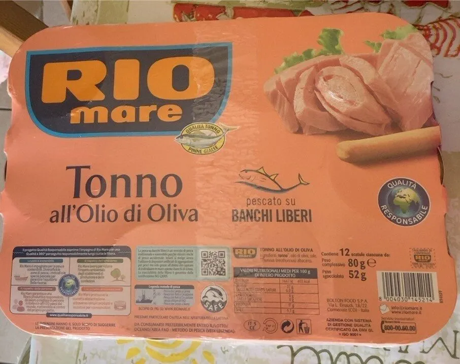 Tonno all’olio di oliva