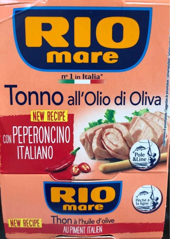 Tonno all'Olio di Oliva con peperoncino italiano