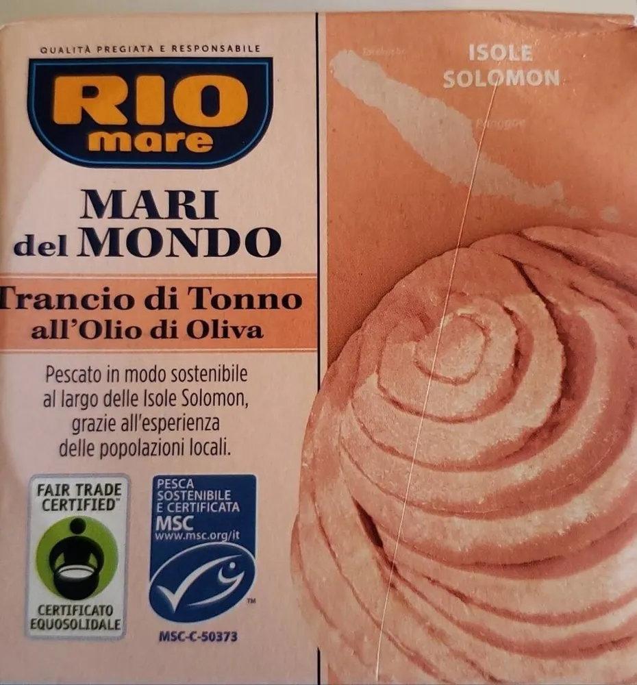 Trancio di tonno all'olio di oliva