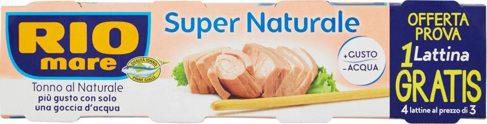 Super naturale tonno al naturale