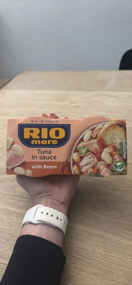 Tuna in sauce with Beans