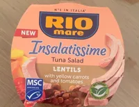 Insalatissime tuna salad lentils