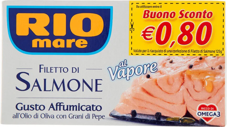 Filetti di salmone all’olio d’oliva