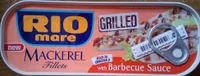 Mackerel fillets - barbecue sauce