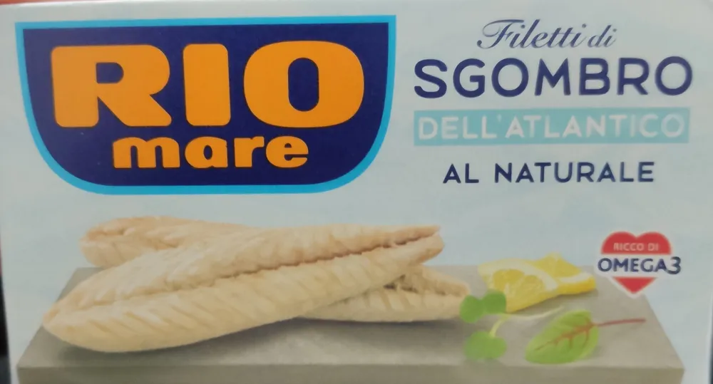 Filetti di Sgombro dell'Atlantico al naturale
