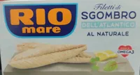 Filetti di Sgombro dell'Atlantico al naturale