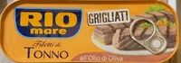 Filetti tonno grigliati olio d’oliva