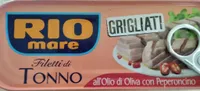 Filetti di tonno grigliato all'olio di oliva con peperoncino