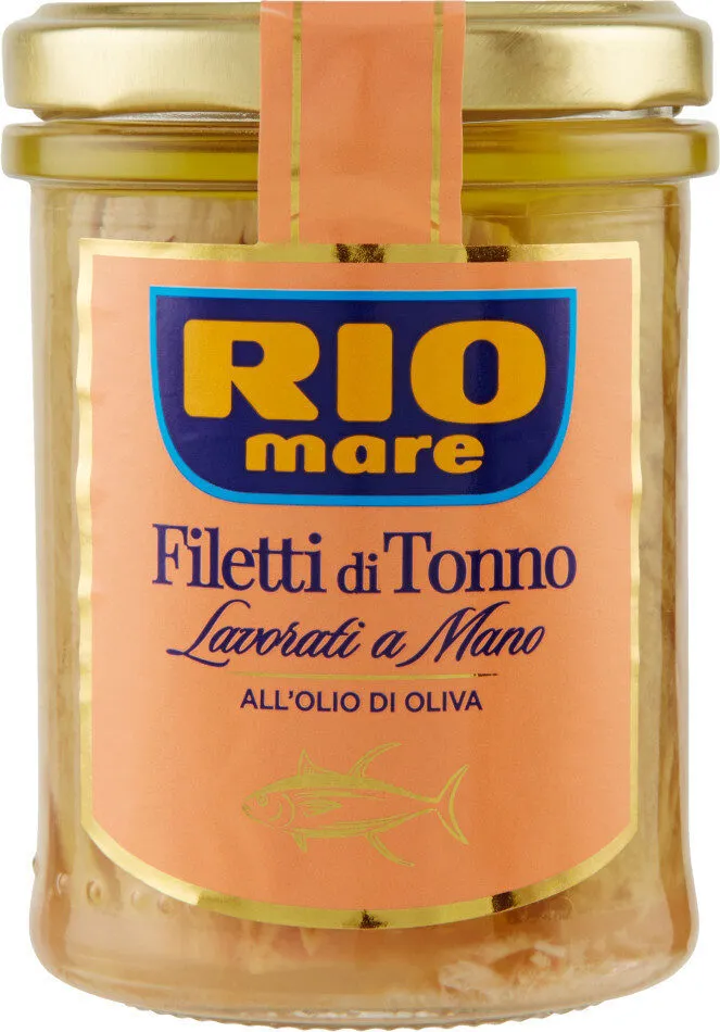 Filetti di tonno lavorati a mano all'olio di oliva
