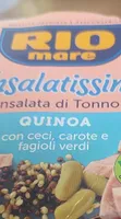 Insalatissime Insalata di Tonno Quinoa con ceci, carote e fagioli verdi