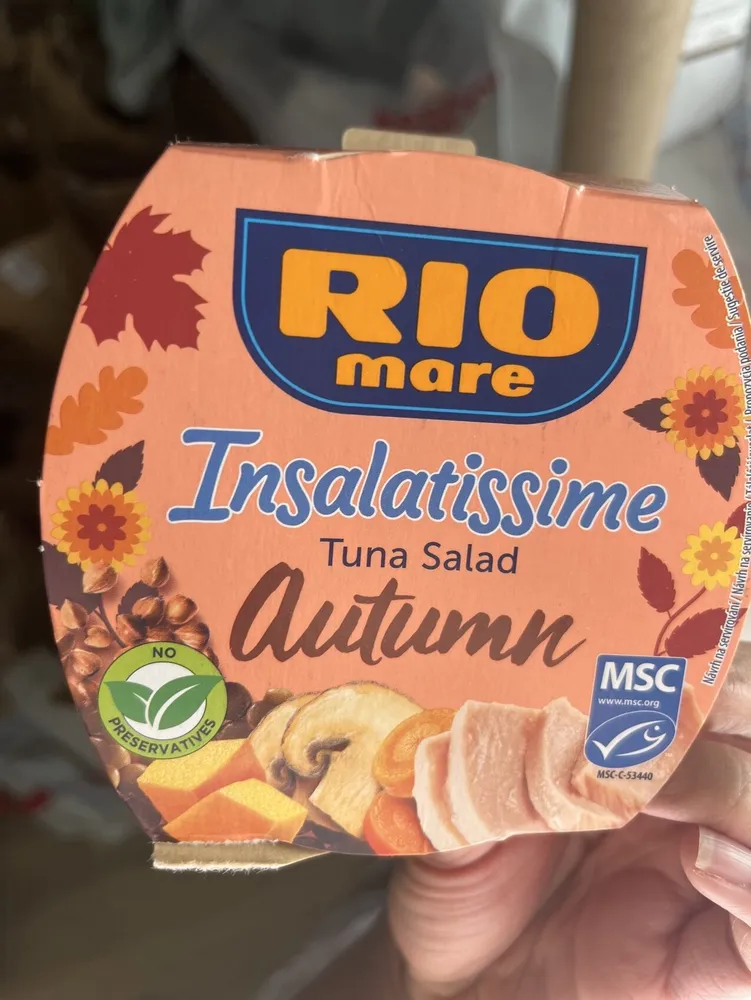 Rio Mare Tuna salad insalatissime autumn