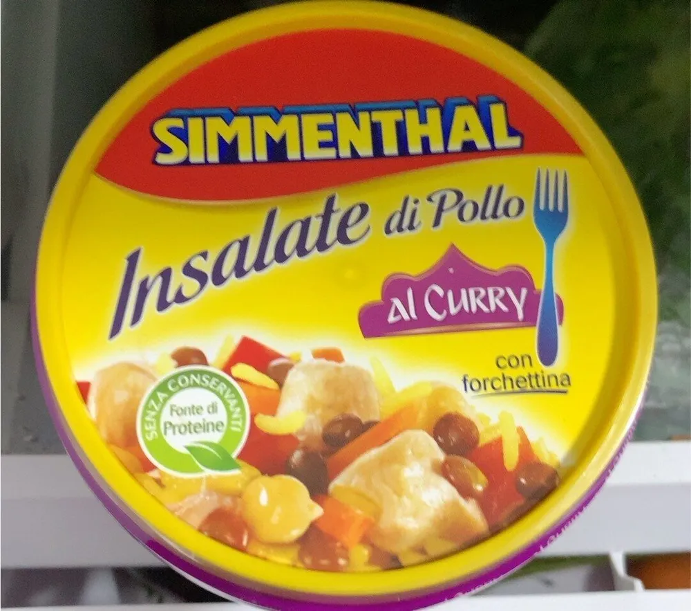 Insalata di pollo curry