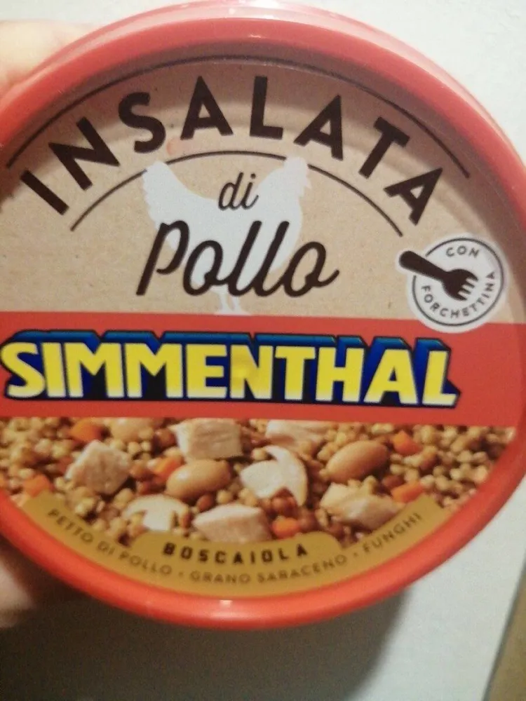 Insalata di pollo boscaiola