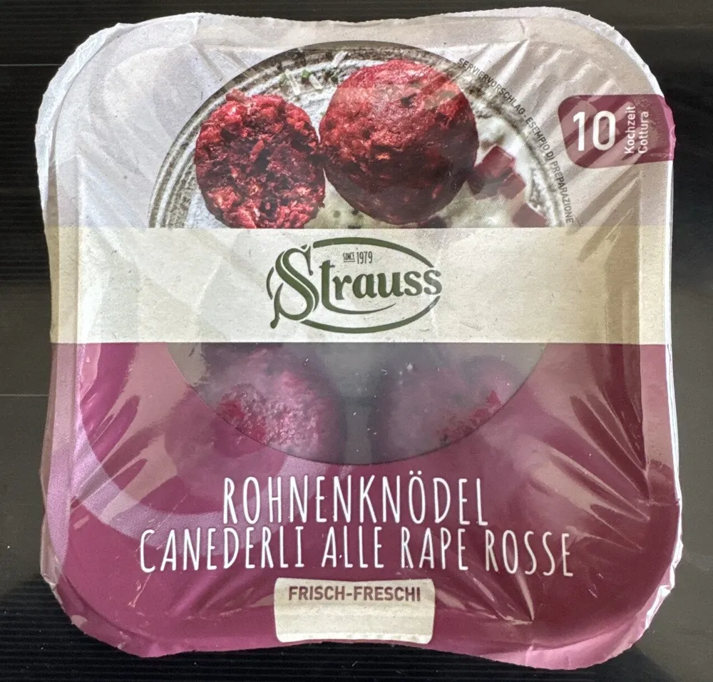 Rohnen knödel