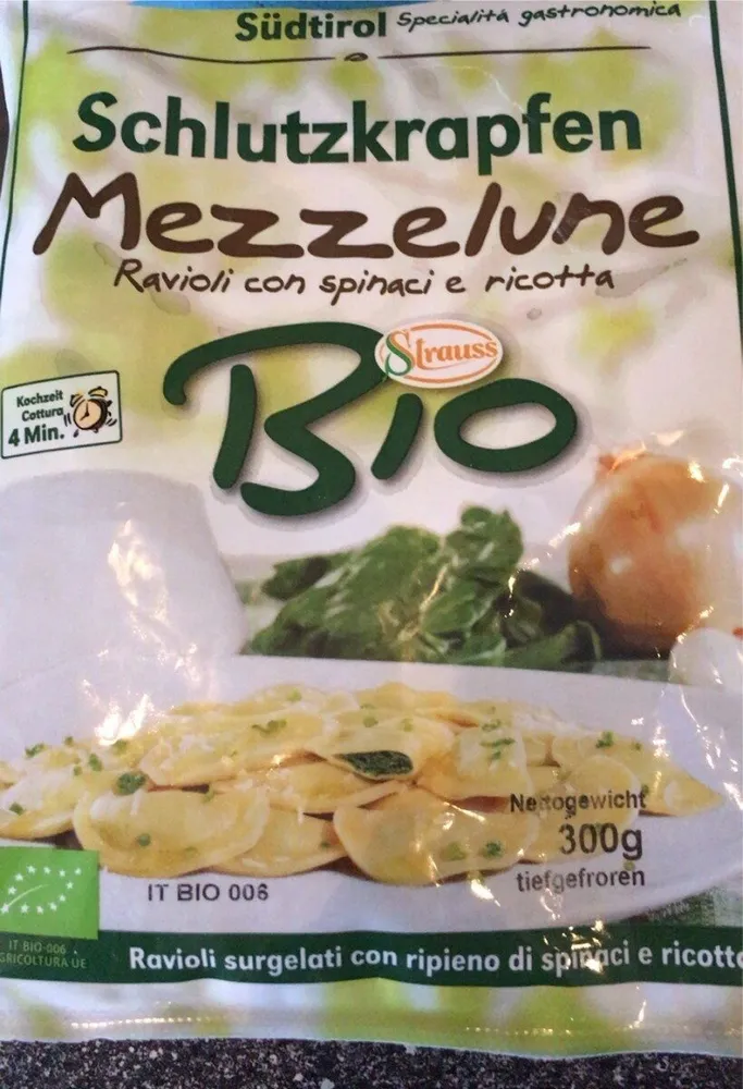 Schlutzkrapfen BIO Mezzelune