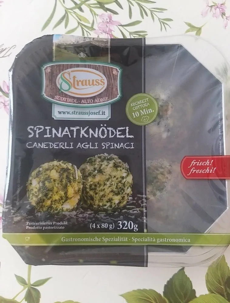 Canederli agli spinaci