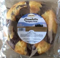 Ciambella variegata al cacao