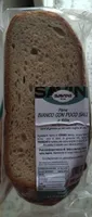 Pane bianco con poco sale a fette