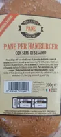 Pane per Hamburger con semi di sesamo