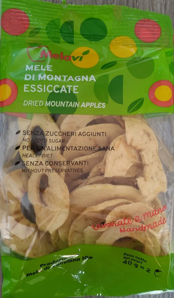 Mele di montagna essiccate