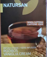 Infuso d'erbe Rooibos vaniglia cream