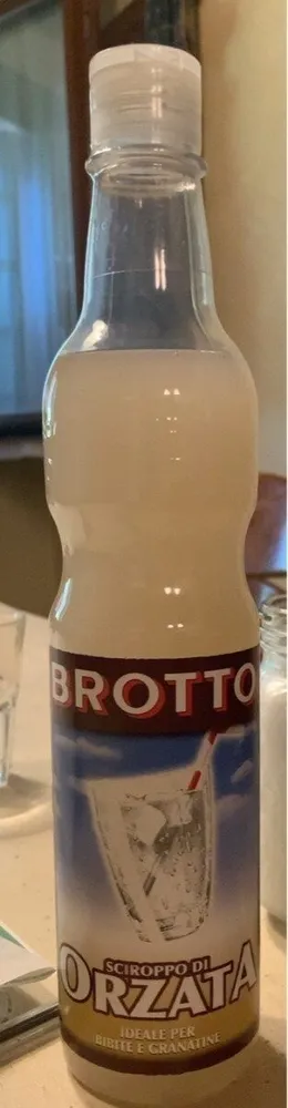 Sciroppo di orzata