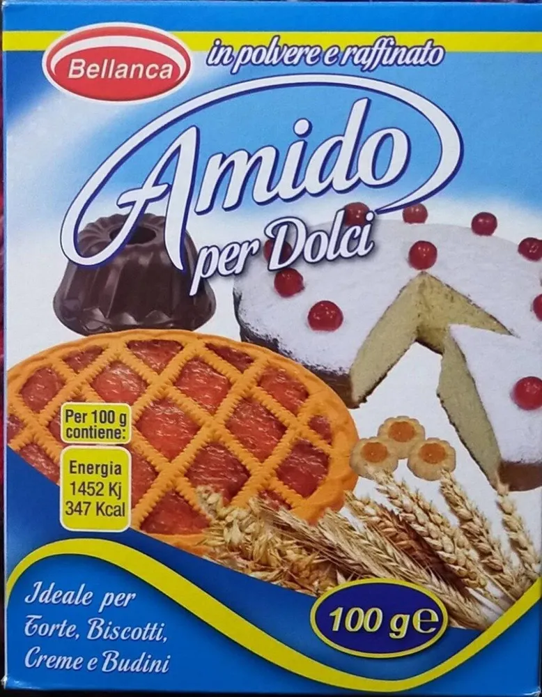 Amido per dolci