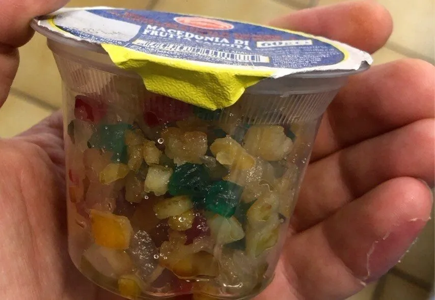 Macedonia di frutta candita