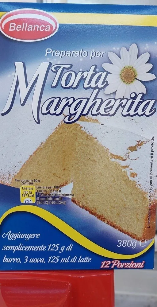 Preparato per torta Margherita