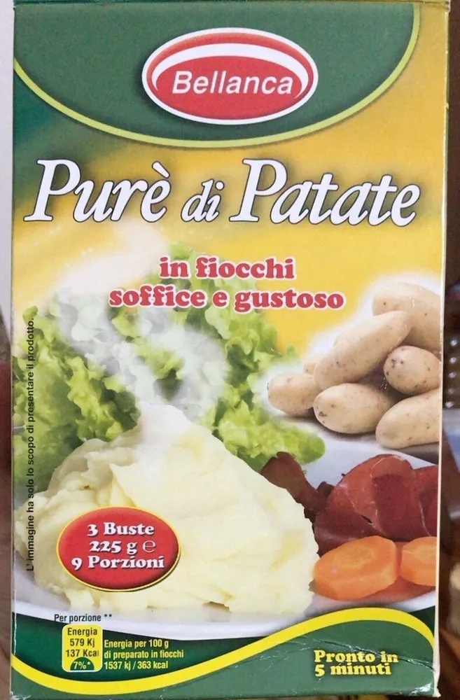 Purè di Patate in fiocchi soffice e gustoso