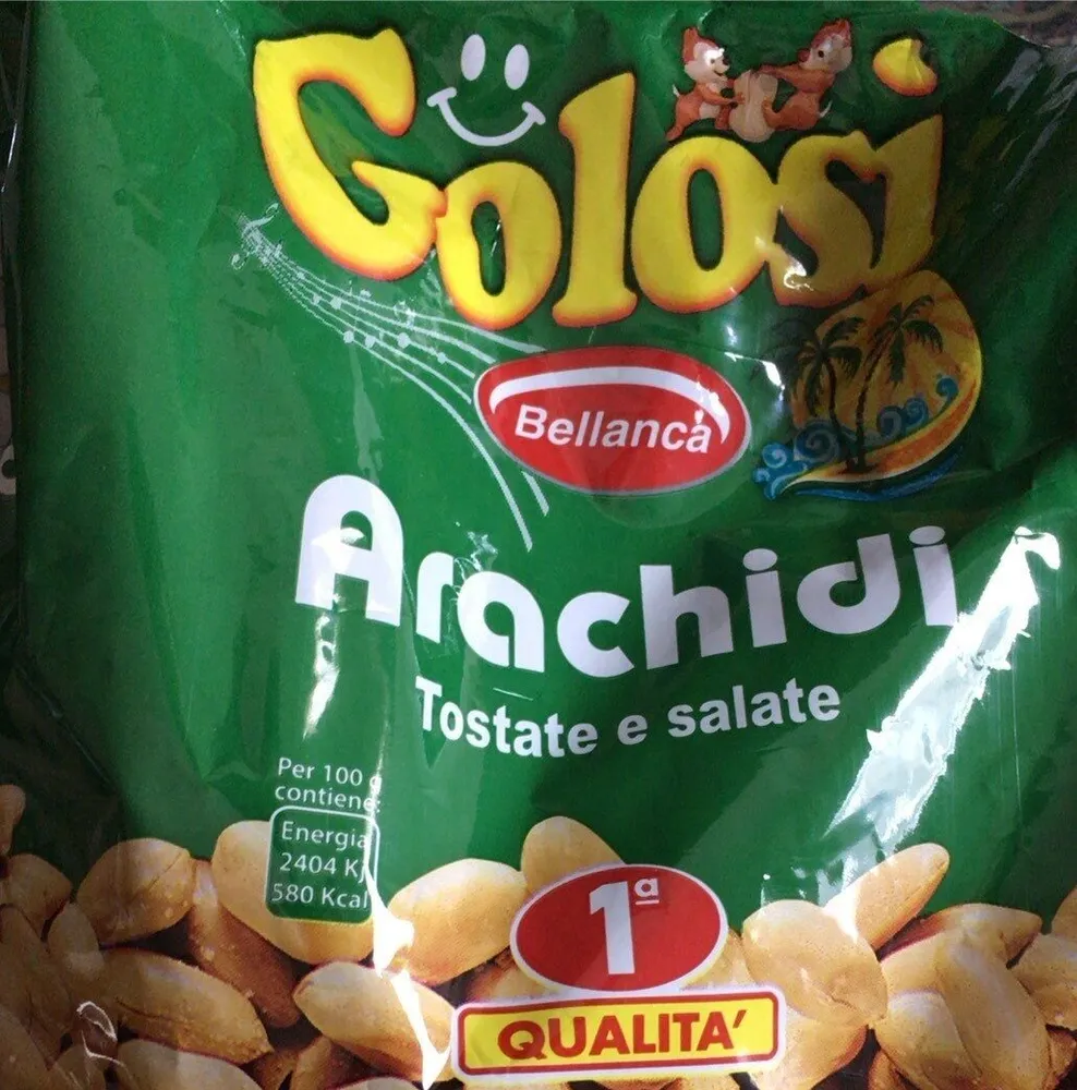 Arachidi tostate e salate