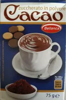 Cacao zuccherato in polvere