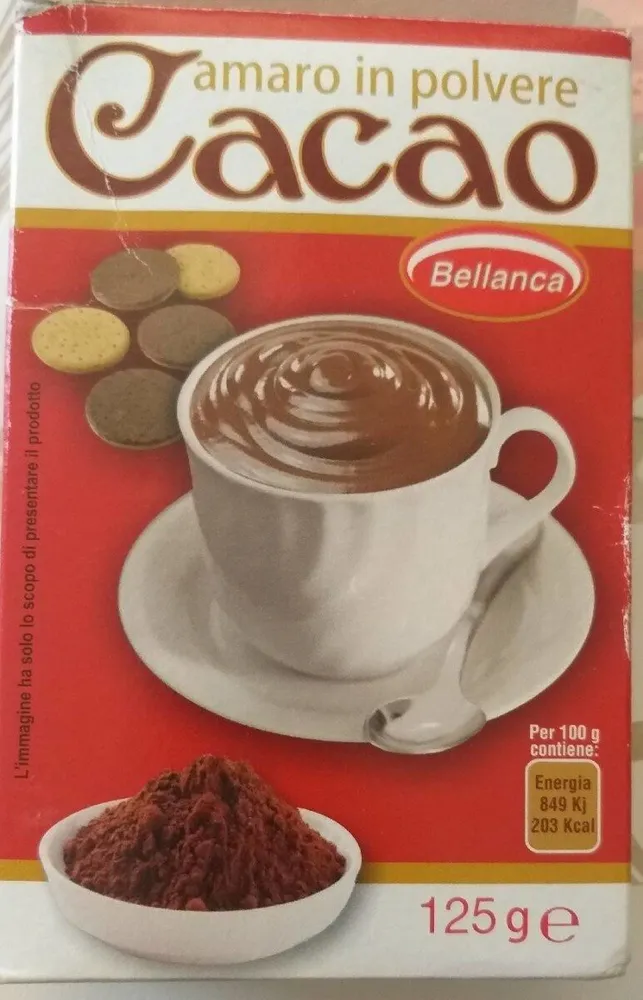Cacao amaro in polvere