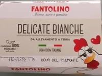Uova Delicate Bianche da Allevamento a terra