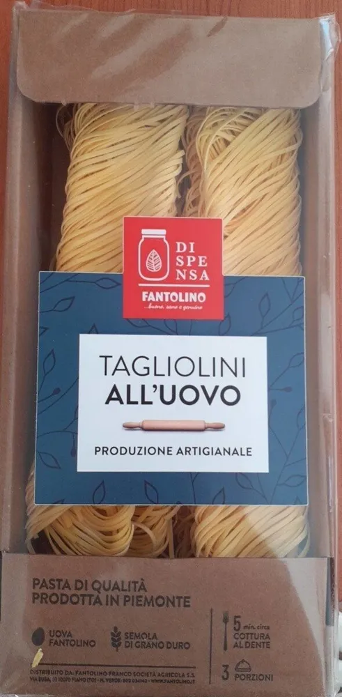 Tagliolini all'uovo