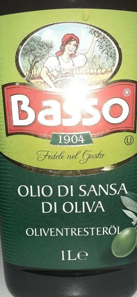 Olio di sansa di oliva