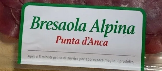 Bresaola Alpina Punta d'Anca