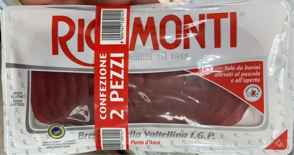 Bresaola della Valtellina IGP punta d’anca