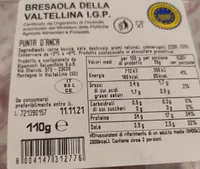 Bresaola della Valtellina I.G.P